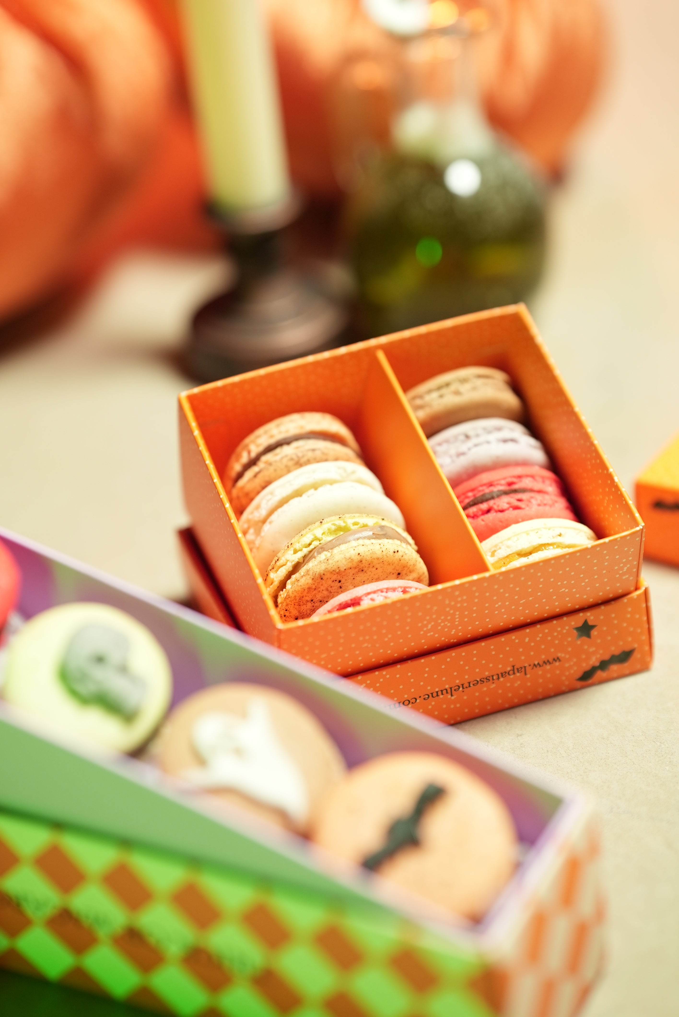 Halloween Macarons 8piece